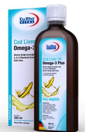 EuRho Vital Omega Cod Liver Oil Plus